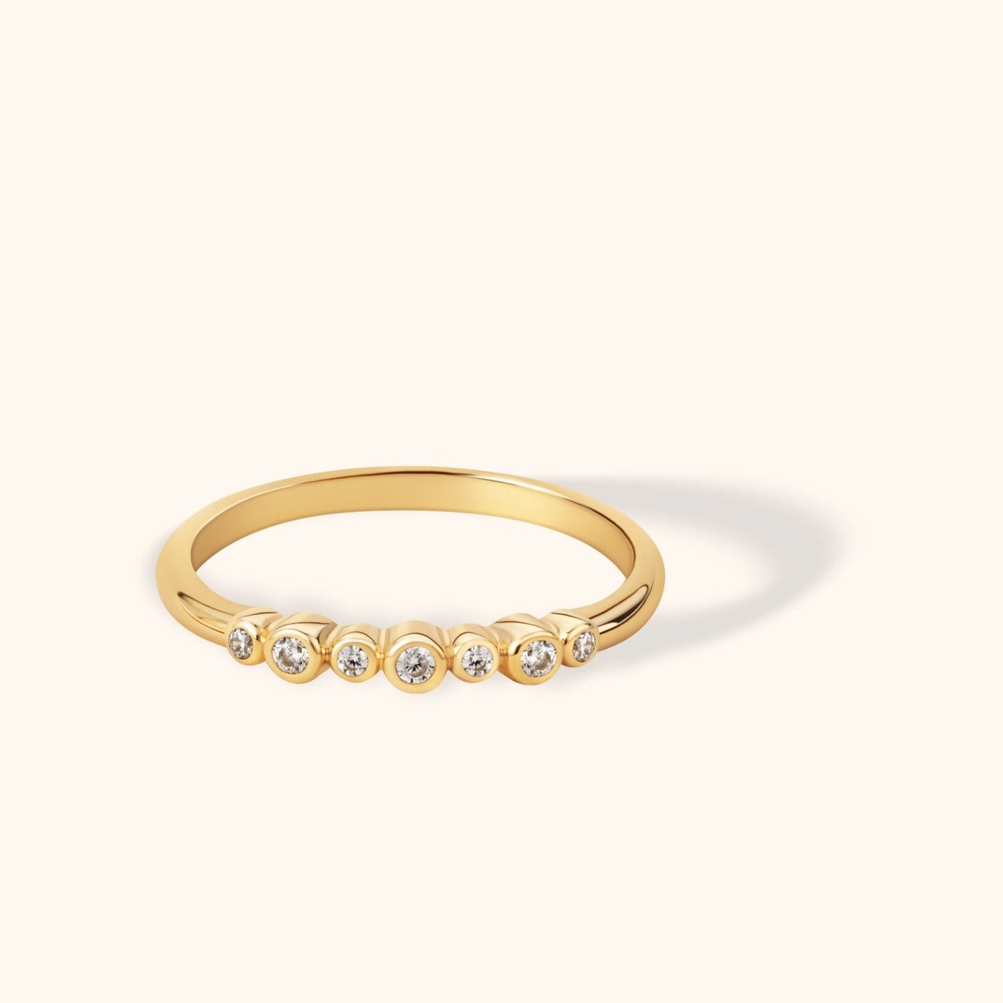 Minimalist 14K altın yüzük